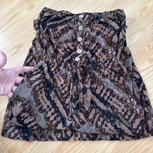 Strapless Kapri Romper